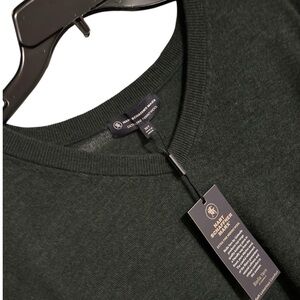 NWT Hart Schaffner Marx 3XLT Christmas PINE Green Merino Wool Sweater Vest GIFT!